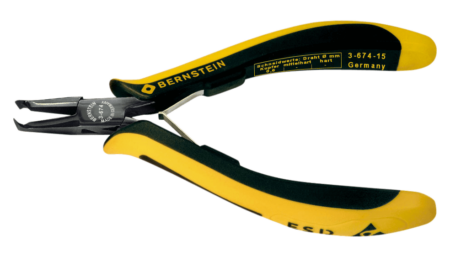 ESD end cutter EUROline dissipative 130 mm outside cutting edge Mini-Wate