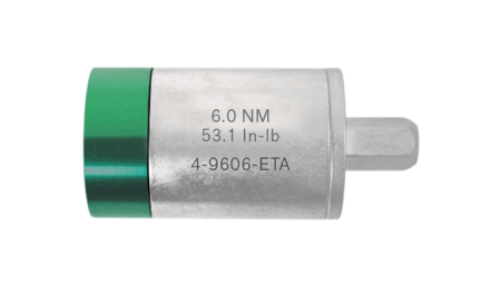 Torque adapter 6.0Nm, 1/4 inch hexagon socket and connection