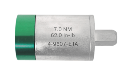 Torque adapter 7.0 Nm on both sides 1/4 inch hexagon