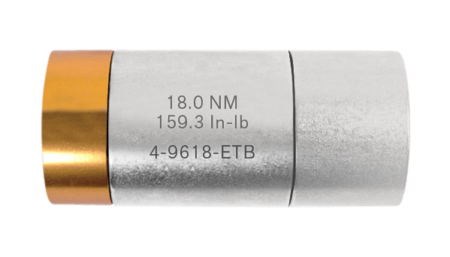 Torque adapter 18.0 Nm 1/4 inch hexagon, 1/4 inch square