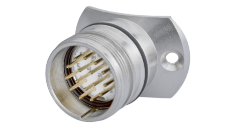 Boîtier M23 Signal Connecteur d'appareil avec rayon Ø 58mm