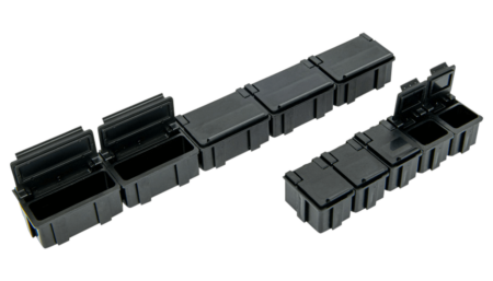 ESD SMD small container set 10 pieces; (5x 9-321 and 5x 9-322)