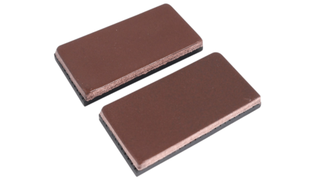 Protective jaws plastic leather 50 mm (pair)