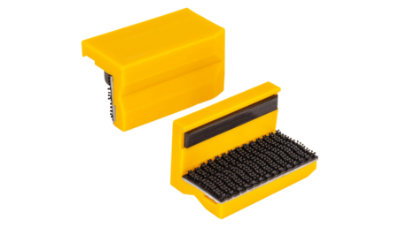Plastic protective jaws with prisms 50 mm (pair)