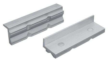 Protective jaws aluminum prisms (pair) 100 mm