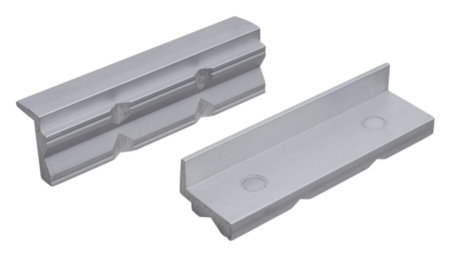 Protective jaws aluminum prisms (pair) 125 mm