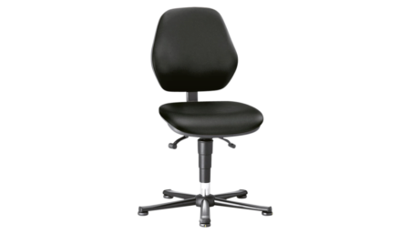 Work chair with glides, Basic 1 ESD