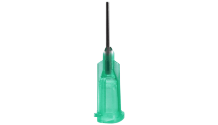 Dispensing needles light green, 6.35 mm, 34 gauge (50 pcs)