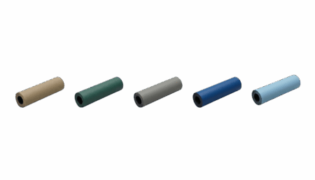 10-meter rolls of ESD desk mats in various colors and sizes