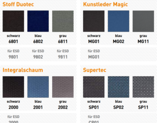 Farben Polster