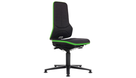 Task chair with glides, Neon 1 ESD