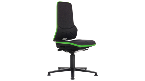 Arbeitsstuhl mit Gleitern, Neon 1 ESD