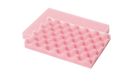 ESD foams pink smooth or with nubs