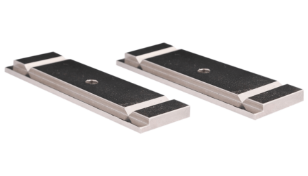 Clamping jaw 100 mm nickel-plated steel for 9-290 (PAIR)
