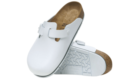 Berufsschuh "Boston PRO Naturleder Birkenstock", weiss