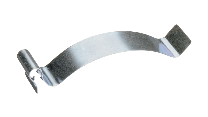 Etikettenklammer für Lagerbehälter, Edelstahl