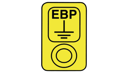 EBP symbol 20 x 40mm, sheet 30 pieces