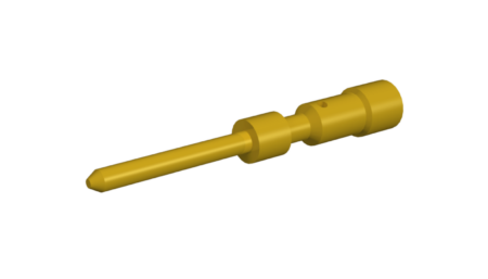 M23 crimping pin Ø 1.0mm, turned 7.010.901.021