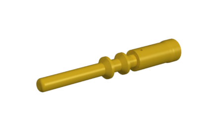 M23 crimping pin Ø 2mm, turned 7.010.942.001