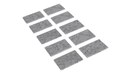 Felt strips self-adhesive 50 x 25 x 3.5 mm (PU10)