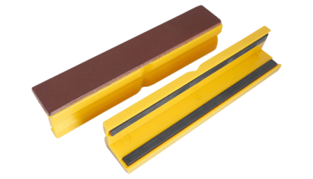 Protective jaws with leather lining (pair) 150 mm