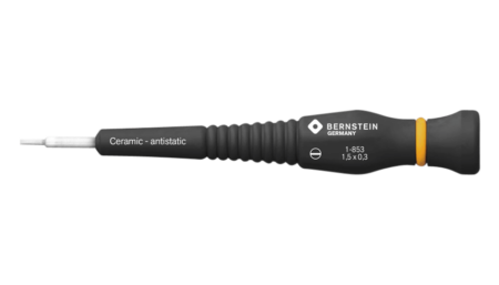Ceramic adjustment screwdriver Slotted blade 1.5x0.3x20 mm Trimmer