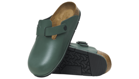 Berufsschuh "Boston PRO Naturleder Birkenstock", Thyme