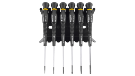 4 610 b00 esd schraubendreher schlitz set screwdriver slotted tool holder