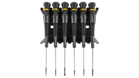 4 620 b00 esd schraubendreher set schlitz kreuzschlitz PH screwdriver slotted cross recess phillips tool holder