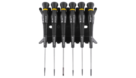 ESD screwdriver set 6 pcs (incl. ESD tool holder)