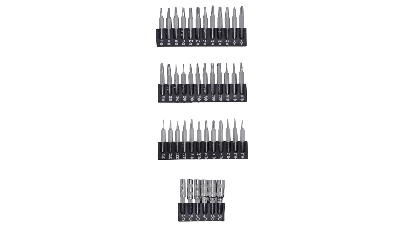 Schraubendreher Bit-Satz 42-tlg