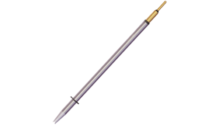 Metcal MicroFine 600 series soldering tip cartridge, chisel, 0.3 mm x 0.7 mm x 5 mm