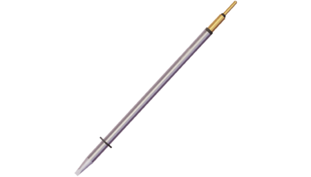 Metcal MicroFine 600 series soldering tip cartridge, chisel, 1.2 mm x 5 mm