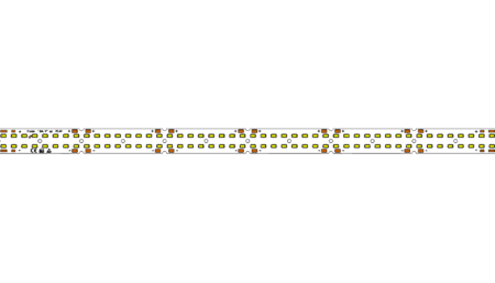 LED module 480x24mm / 4000K / CRI >90 / 96LED
