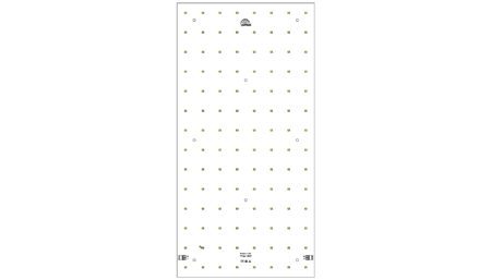 LED module 480x240mm / TW / 4000K / CRI >80 / 112LED