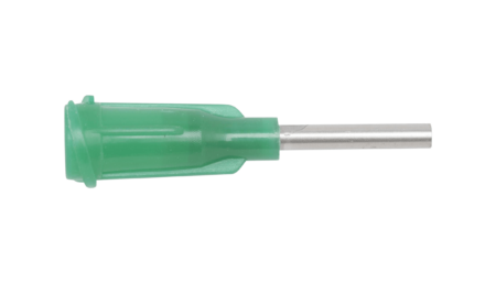 Dosing needle, stainless steel needle with plastic body, gauge: 14 (50 pieces)