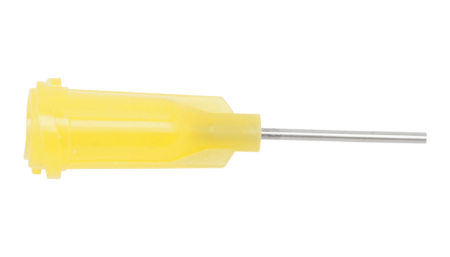 Dosing needle, stainless steel needle with plastic body, gauge: 20 (50 pieces)