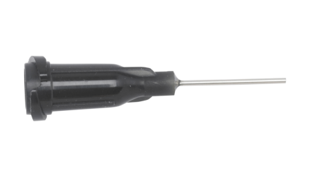 Dosing needle, stainless steel needle with plastic body, gauge: 22 (50 pieces)