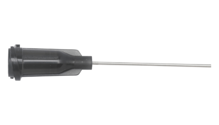 Dosing needle, stainless steel needle with plastic body, gauge: 22 (50 pieces)
