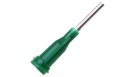 Dosing needle, stainless steel needle with plastic body, gauge: 14 (50 pieces)