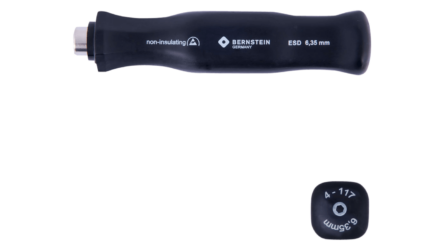 4 117 b00 ESD schraubendreher griff ableitfaehig bit halter screwdriver handle dissipative holder 1 4 zoll inch 6 35 mm