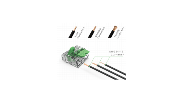 DEGSON DGBSC-SG01/4 Universal connection clamp, 5-way (packaging: bag) - Image 2