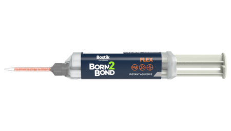 BORN2BOND Flex Sofortklebstoff 10 g Spritze (4:1)+5 Mischdüsen, transparent