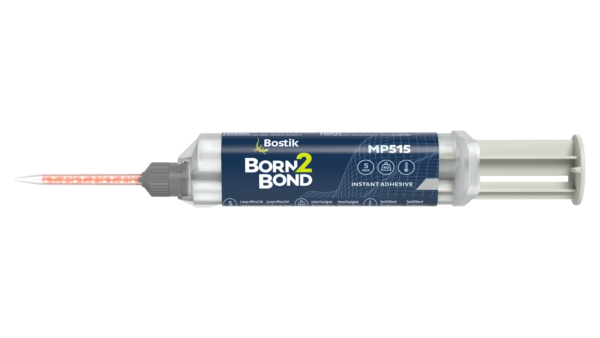 BORN2BOND MP515 Sofortklebstoff 10 g Spritze (4:1) + 5 Mischdüsen, transparent