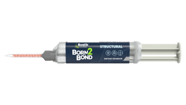 BORN2BOND Structural Hybrid Adhesive 10g syringe (4:1)+5 mixing nozzles, transparent