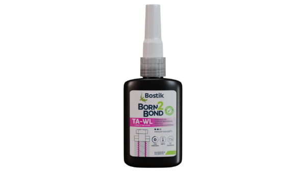 BORN2BOND Schraubsicherung/Gewindesicherung, niedrigfest, mittlere Viskosität, Violett, 50ml