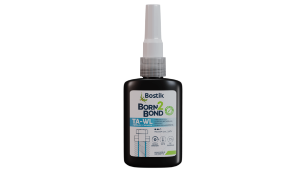 BORN2BOND Schraubsicherung/Gewindesicherung, mittelfest, mittlere Viskosität, Blau, 50ml