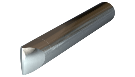 Soldering tip 6.4 mm chisel (3 pieces)