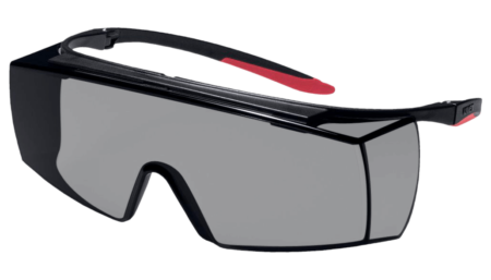 uvex super f OTG infrared safety goggles infrared/multi-protection level 5