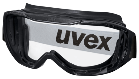 uvex megasonic full-vision goggles